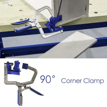 Strong Woodworking Right Angle Clip Home Right Angle Fixed Punch Mounter 90 Degrees Corner Clamp
Strong Woodworking Right Angle Clip Home Right Angle Fixed Punch Mounter 90 Degrees Corner Clamp