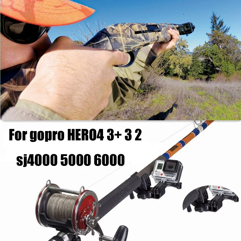 Gopro Hero 4 5 3 Accessories SJCAM sj4000 sj5000 sj6000 Universal fixed support mount for Guns fishing rod bow arrow xiaomi yi
Gopro Hero 4 5 3 Accessories SJCAM sj4000 sj5000 sj6000 Universal fixed support mount for Guns fishing rod bow arrow xiaomi yi