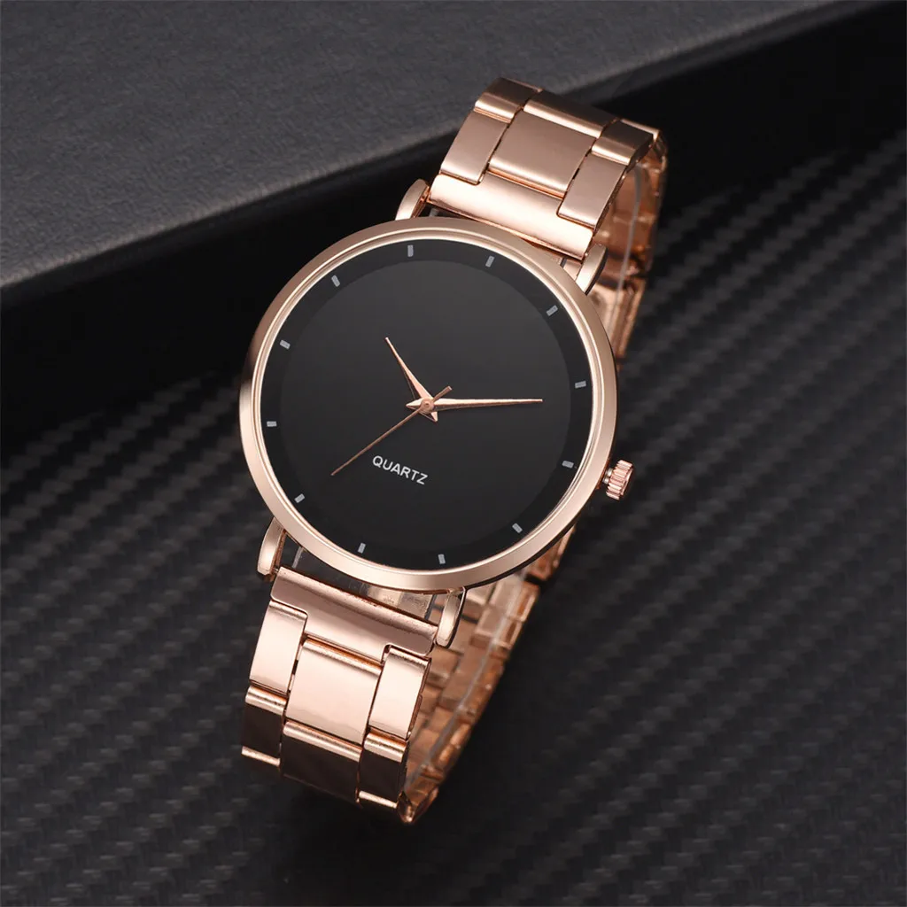 Simple Design Temperament Women's Watch Fashion Ladies Seven Colors Alloy Dial Large Dial Chain Strap Analog Quartz Wrist Watch
Simple Design Temperament Women's Watch Fashion Ladies Seven Colors Alloy Dial Large Dial Chain Strap Analog Quartz Wrist Watch