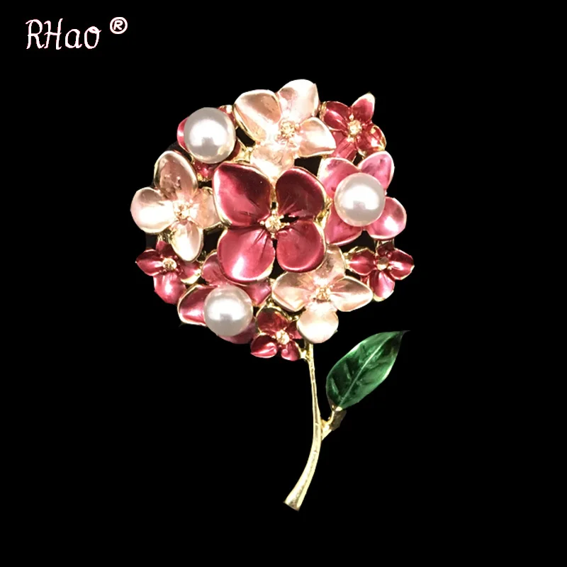 RHao Romantic Enamel Red Green Brooches pins for women men wedding jewelry accessories flower brooch corsage hijab pins buckles
RHao Romantic Enamel Red Green Brooches pins for women men wedding jewelry accessories flower brooch corsage hijab pins buckles