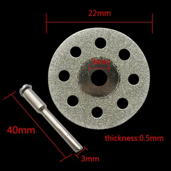 10pc+3.0mm Mandrel Dremel Accessories Diamond Grinding Wheel Saw Circular Cutting Disc Dremel Rotary Tool Diamond Discs
10pc+3.0mm Mandrel Dremel Accessories Diamond Grinding Wheel Saw Circular Cutting Disc Dremel Rotary Tool Diamond Discs