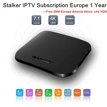 android tv m8s plus w android 7.1 + Stalker iptv subscription europe 1 year free france italy portugal spain africa chs tv box
android tv m8s plus w android 7.1 + Stalker iptv subscription europe 1 year free france italy portugal spain africa chs tv box