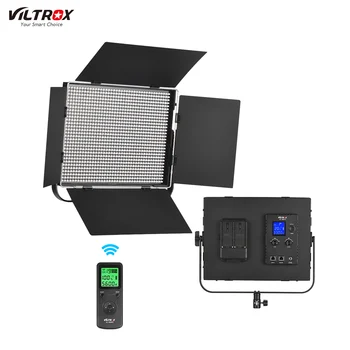 Viltrox VL-D85T Slim Metal 3300K-5600K LED Video Light Fill Light w/ Remote Control 85W CRI 95+ for Micro Film MV Recording
Viltrox VL-D85T Slim Metal 3300K-5600K LED Video Light Fill Light w/ Remote Control 85W CRI 95+ for Micro Film MV Recording