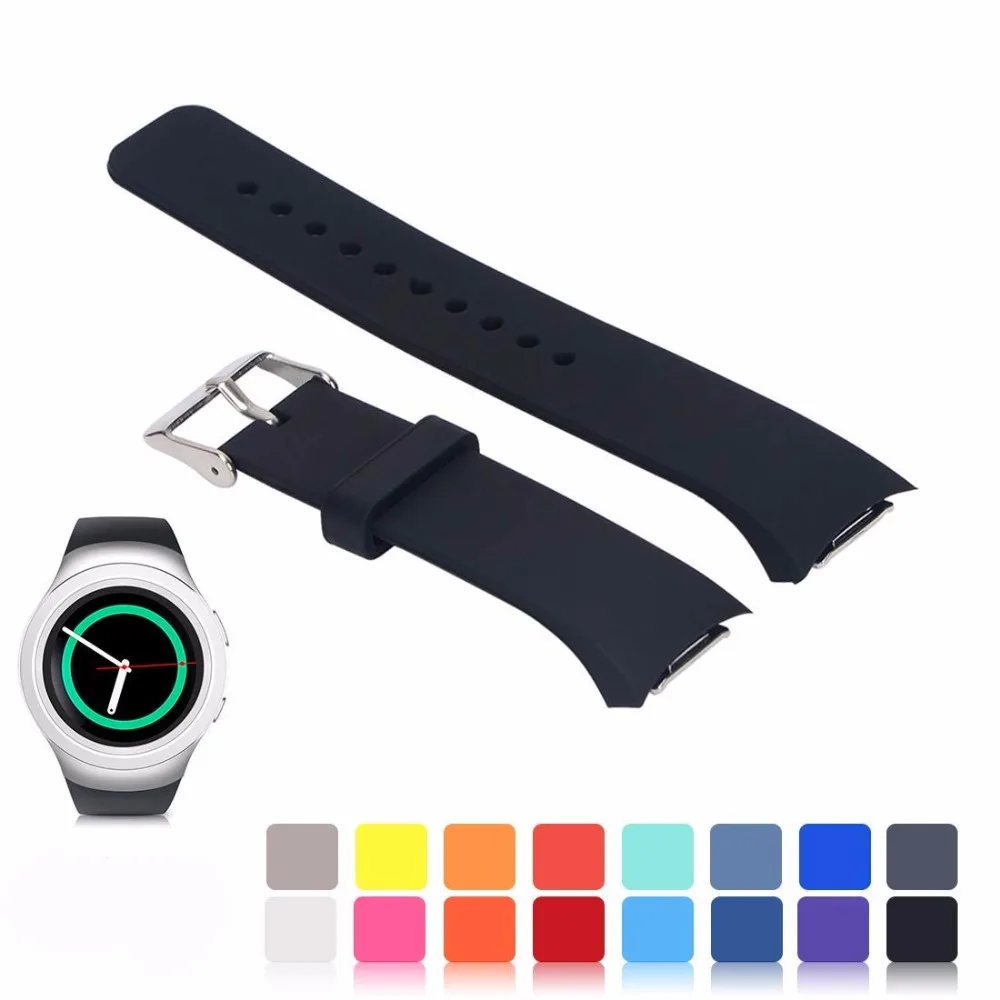 BOX-W Band for Samsung Gear S2,Soft Silicone Sports Style Replacement Strap Work for Samsung Gear S2 Smart Watch SM-R720 SM-R730
BOX-W Band for Samsung Gear S2,Soft Silicone Sports Style Replacement Strap Work for Samsung Gear S2 Smart Watch SM-R720 SM-R730