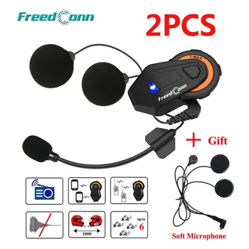 2Set Freedconn T-max Motorcycle 6 Riders Group Talking FM Radio Helmet intercom Bluetooth Headset Bluetooth 4.1+ Soft Earpiece
2Set Freedconn T-max Motorcycle 6 Riders Group Talking FM Radio Helmet intercom Bluetooth Headset Bluetooth 4.1+ Soft Earpiece