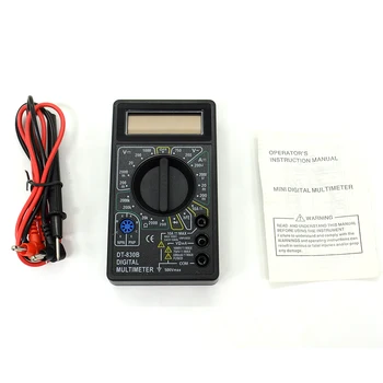 10pcs/lot AC/DC Ammeter Voltmeter Ohm Electrical Tester Meter Professional Digital Multimeter DT830B 10pcs/lot Free Shipping
10pcs/lot AC/DC Ammeter Voltmeter Ohm Electrical Tester Meter Professional Digital Multimeter DT830B 10pcs/lot Free Shipping