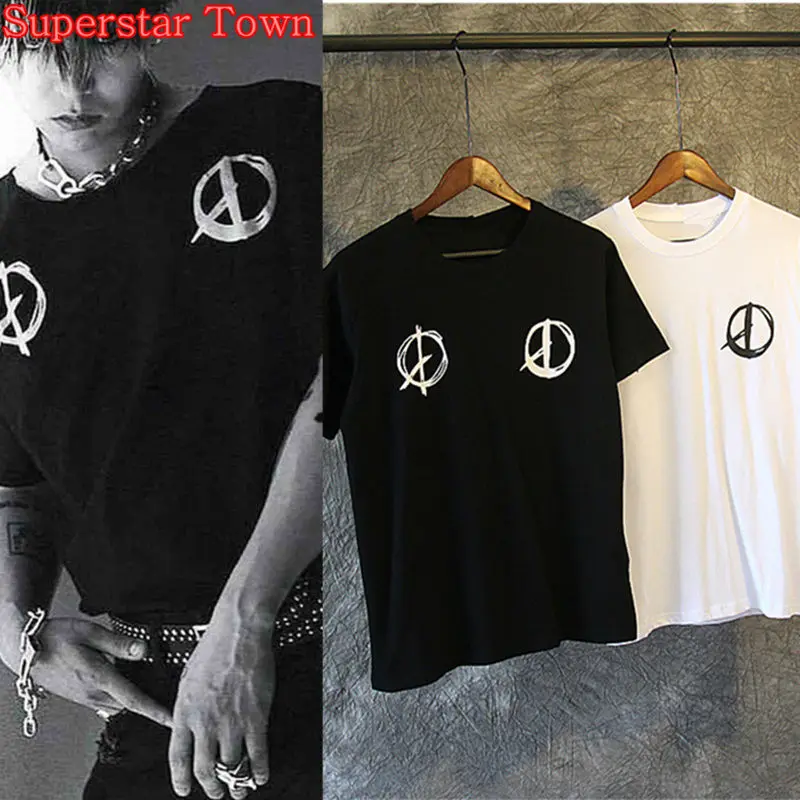 Bigbang Gdragon GD Tops Kpop Shirt Korea Style Harajuku Shirt Cool Summer Women T-shirt 2017 Superstar Town
Bigbang Gdragon GD Tops Kpop Shirt Korea Style Harajuku Shirt Cool Summer Women T-shirt 2017 Superstar Town