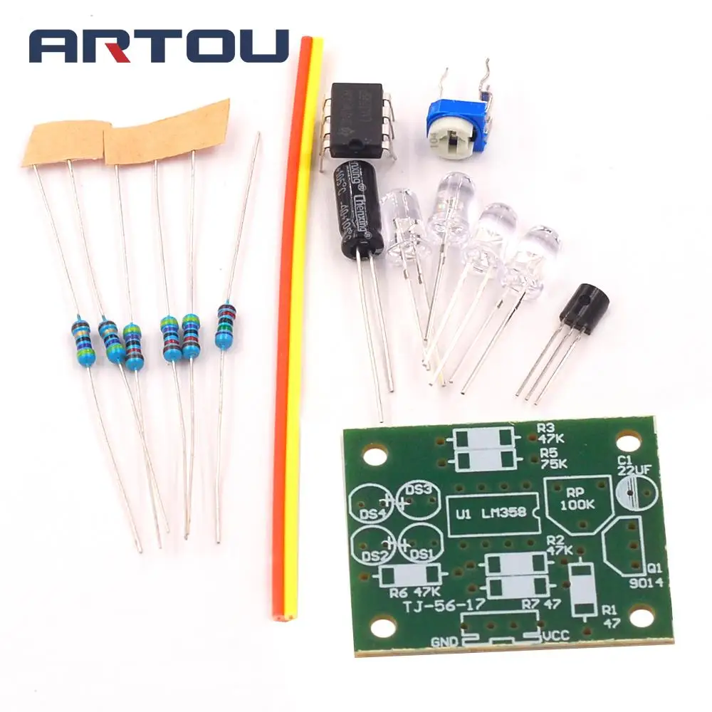 LM358 LED Breathing Light Kit Electronic Production Suite Electronic Kits DIY Parts Breath Light DIY Kit
LM358 LED Breathing Light Kit Electronic Production Suite Electronic Kits DIY Parts Breath Light DIY Kit