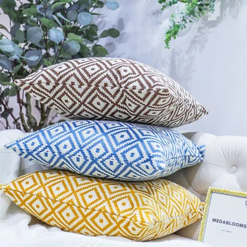CANIRICA Pillow Cover Home Decor Geometric Decorative Pillows 45*45 100%Cotton Cushion Cover For Living Room Sofa Kussenhoes
CANIRICA Pillow Cover Home Decor Geometric Decorative Pillows 45*45 100%Cotton Cushion Cover For Living Room Sofa Kussenhoes