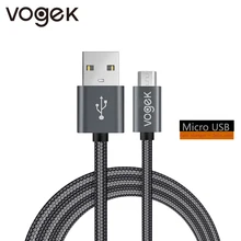 Vogek Micro USB Cable Nylon Fast Charge Sync Data Cable for Samsung LG Tablet Android Adapter Charger Cable for Xiaomi Redmi
Vogek Micro USB Cable Nylon Fast Charge Sync Data Cable for Samsung LG Tablet Android Adapter Charger Cable for Xiaomi Redmi