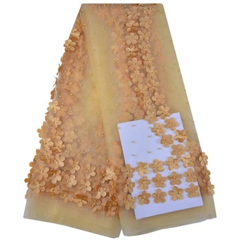 2018 New Style French Net Lace Fabric 3D Flower African Tulle Mesh Lace Fabric High Quality African Lace Fabric With Beads 1215
2018 New Style French Net Lace Fabric 3D Flower African Tulle Mesh Lace Fabric High Quality African Lace Fabric With Beads 1215