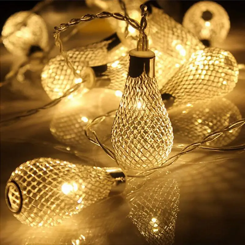 1.2M LED Garland Metal Drop Fairy String Light Christmas Decoration Outdoor Solar Patio Wedding Party Light
1.2M LED Garland Metal Drop Fairy String Light Christmas Decoration Outdoor Solar Patio Wedding Party Light
