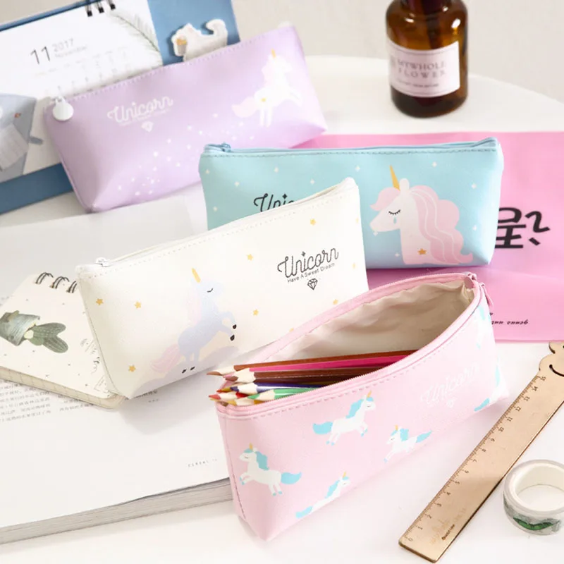 Novelty Unicorn Pencil Cases Bags Kawai PU Leather Pencil Box Pen Case For Boys Girls Gift Stationery Office School Supplies
Novelty Unicorn Pencil Cases Bags Kawai PU Leather Pencil Box Pen Case For Boys Girls Gift Stationery Office School Supplies