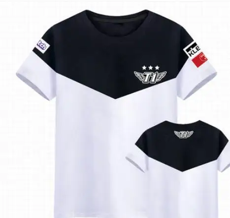 Game LOL SKT T1 Team Shirt Faker Wolf Huni Bang Peanut T Shirt Short Sleeve Fashion Cosplay T-shirt Plus Size Free Shipping
Game LOL SKT T1 Team Shirt Faker Wolf Huni Bang Peanut T Shirt Short Sleeve Fashion Cosplay T-shirt Plus Size Free Shipping