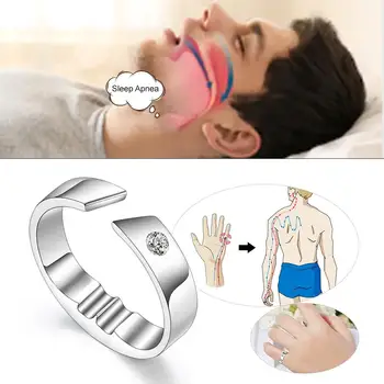 Wearable Anti Snoring ring Titanium Steel Ring Snoring Stopper Against Snoring Device Finger Ring Household Sleep Aid for Adult
Wearable Anti Snoring ring Titanium Steel Ring Snoring Stopper Against Snoring Device Finger Ring Household Sleep Aid for Adult