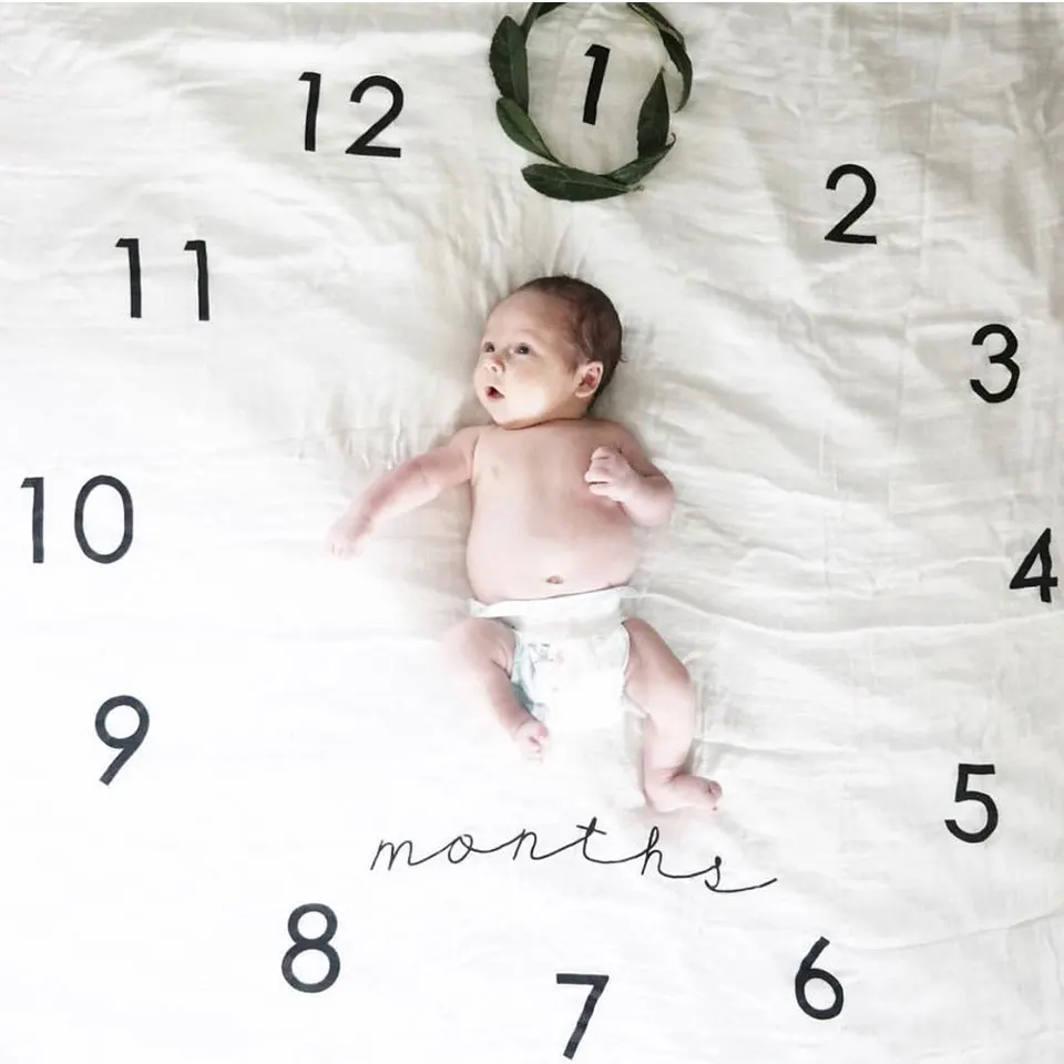 110x100cm Baby Blanket Newborn Swaddle Stroller Bedding Wrap Photo Background Monthly Growth Number Photography Props Outfits
110x100cm Baby Blanket Newborn Swaddle Stroller Bedding Wrap Photo Background Monthly Growth Number Photography Props Outfits