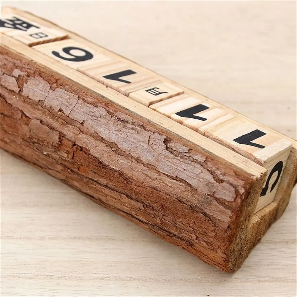 2019 New Living Room Ornaments Bureau Desk Decoration Home Decor Creative Calendar the Five Elements Wood DIY Calender Decor
2019 New Living Room Ornaments Bureau Desk Decoration Home Decor Creative Calendar the Five Elements Wood DIY Calender Decor