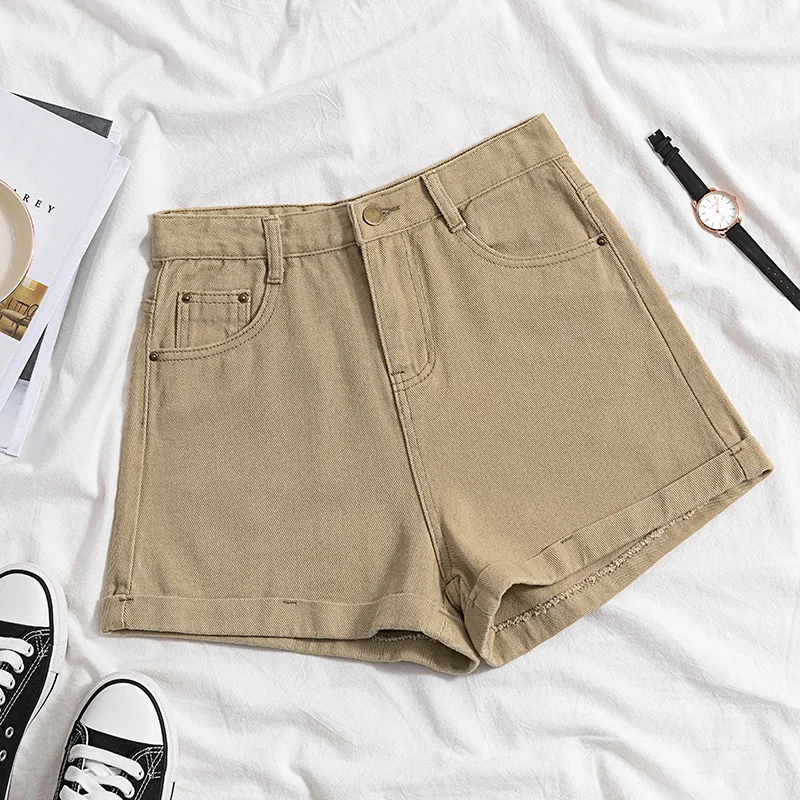 1511# Europe Khaki Denim Shorts For Women 2019 Summer New Brand Trendy Loose Casual Plus Size Womens High Waist Shorts
1511# Europe Khaki Denim Shorts For Women 2019 Summer New Brand Trendy Loose Casual Plus Size Womens High Waist Shorts