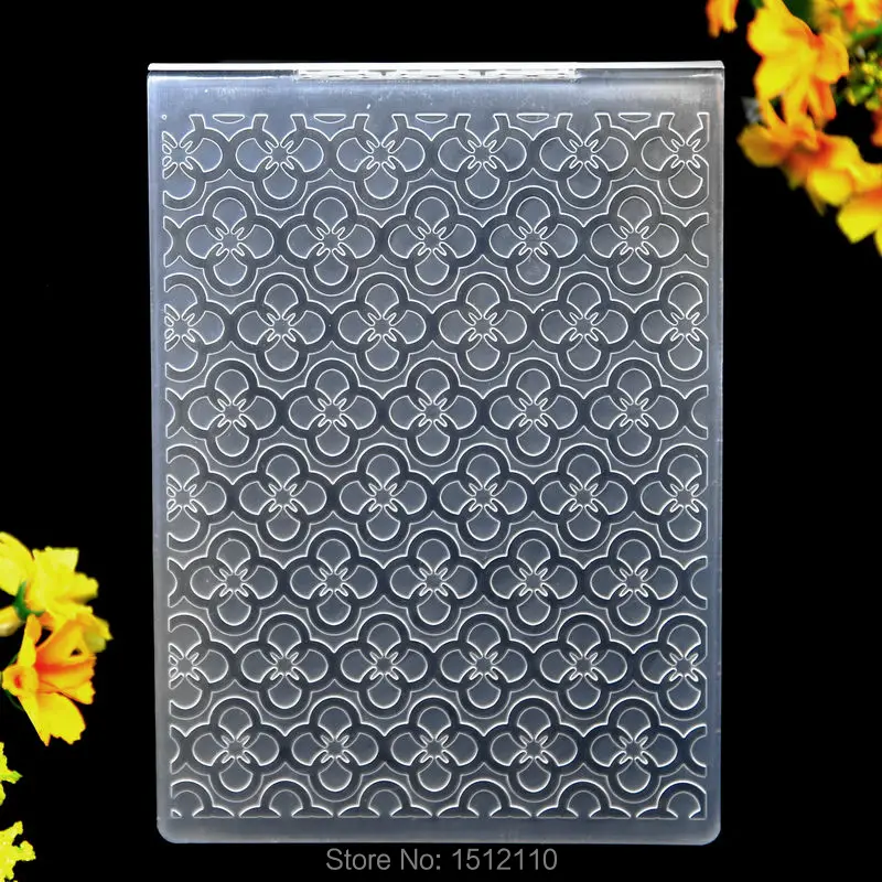 Flowers Plastic Embossing Folder For Scrapbook DIY Album Card Tool Plastic Template 10.5x14.5cm KW692443
Flowers Plastic Embossing Folder For Scrapbook DIY Album Card Tool Plastic Template 10.5x14.5cm KW692443