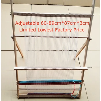 Hand-made looms DIY lifting Tapestry Loom Large frame knitting machine with Smooth surface Beech wooden 89*87cm
Hand-made looms DIY lifting Tapestry Loom Large frame knitting machine with Smooth surface Beech wooden 89*87cm