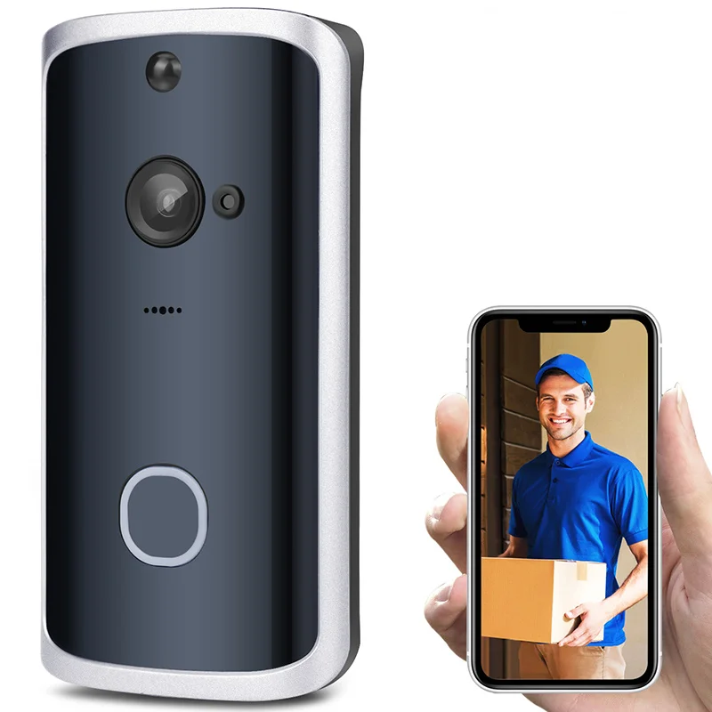 Smart Video Doorbell Wireless Doorbell Camera WiFi Remote Video Door Intercom IR Security Bell Home Security Monitoring phone
Smart Video Doorbell Wireless Doorbell Camera WiFi Remote Video Door Intercom IR Security Bell Home Security Monitoring phone