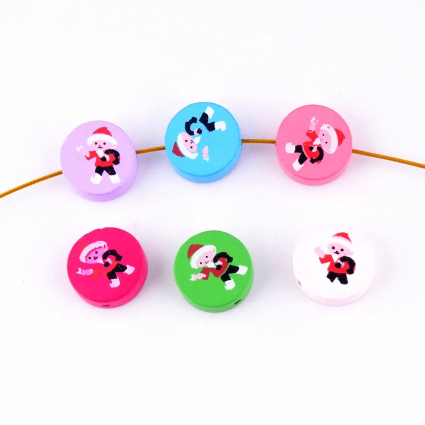 Free shipping 20pcs Hot New Random Mixed Multicolor Cute Round Christmas Baby Wood Beads Jewelry Accessories DIY Craft 20mm
Free shipping 20pcs Hot New Random Mixed Multicolor Cute Round Christmas Baby Wood Beads Jewelry Accessories DIY Craft 20mm