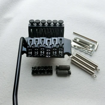 Free Shipping black FR tremolo system 42mm nut Double Locking bridge for Electric Guitars include bar and nut
Free Shipping black FR tremolo system 42mm nut Double Locking bridge for Electric Guitars include bar and nut