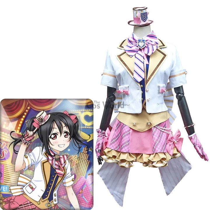Love Live School Idol Project Yazawa Nico Arcade Game II Shirt Vest Suit Dress Uniform Outfit Anime Cosplay Costumes
Love Live School Idol Project Yazawa Nico Arcade Game II Shirt Vest Suit Dress Uniform Outfit Anime Cosplay Costumes