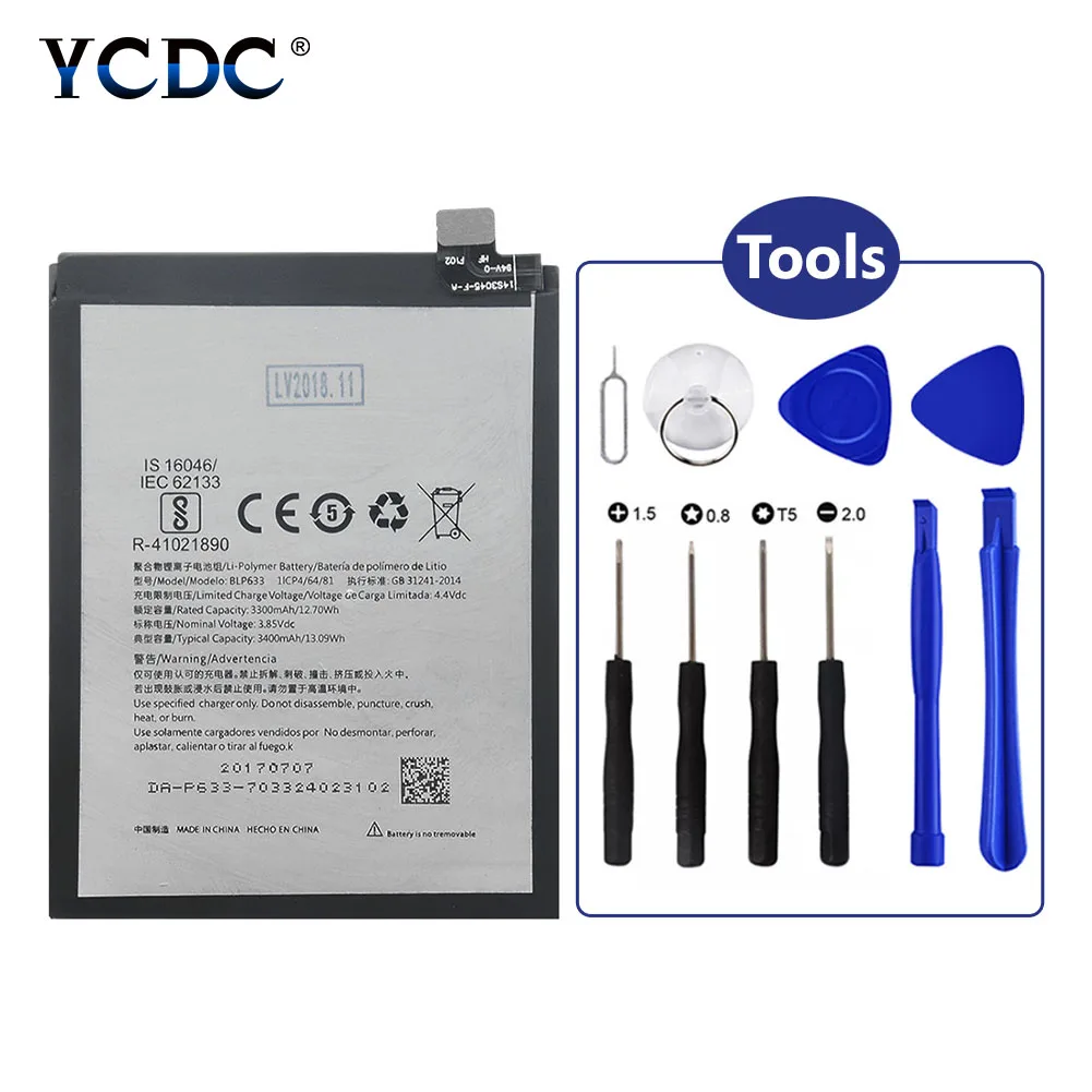 2019 YCDC 100% Replacement Original BLP633 Battery For OnePlus 3T 1+ One plus 3T 3400mAh + Repair Tools Li-ion Lithium battery
2019 YCDC 100% Replacement Original BLP633 Battery For OnePlus 3T 1+ One plus 3T 3400mAh + Repair Tools Li-ion Lithium battery