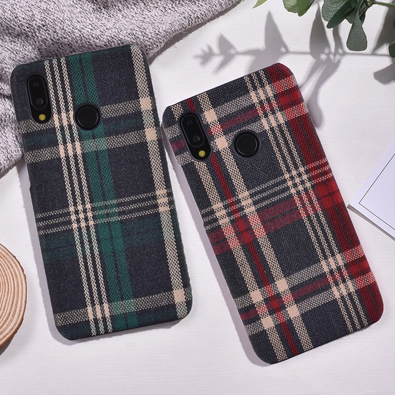 ProBefit Couple Vintage Plaid Pattern Soft Phone Case for Huawei P20 Lite Mate 10 Pro P10 P20 Pro Fabric Cloth Art Plastic Cover
ProBefit Couple Vintage Plaid Pattern Soft Phone Case for Huawei P20 Lite Mate 10 Pro P10 P20 Pro Fabric Cloth Art Plastic Cover