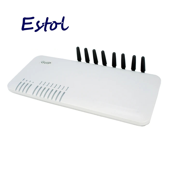 Wholesale 8 Channels GOIP GSM gateway for termination, Support VPN & IMEI change&SMS,GSM sip voip gateway
Wholesale 8 Channels GOIP GSM gateway for termination, Support VPN & IMEI change&SMS,GSM sip voip gateway