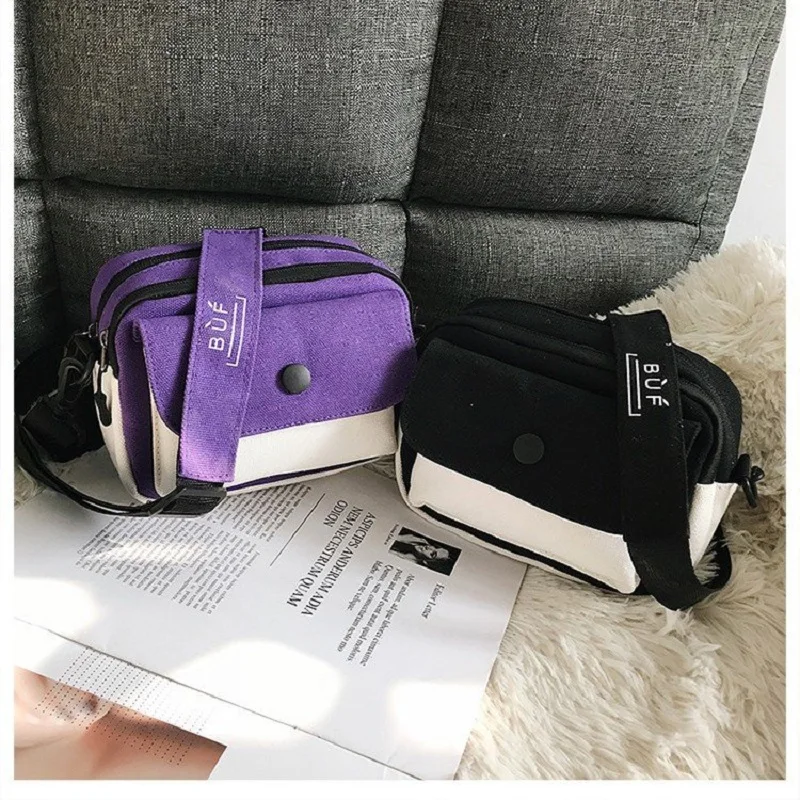 Fashion Women Patchwork Canvas Messenger Bag Shoulder Bags 2019 New Arrivals Hot Female Students School Bags Handbags
Fashion Women Patchwork Canvas Messenger Bag Shoulder Bags 2019 New Arrivals Hot Female Students School Bags Handbags