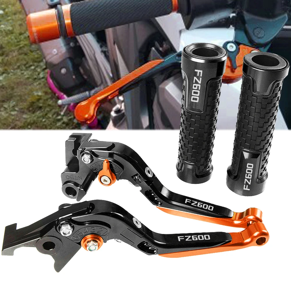 For YAMAHA FZ600 FZ 600 1987-1989 1988 Accessories Motorcycle CNC Brake Clutch Levers Pivot Lever and Handlebar Handle Grips set
For YAMAHA FZ600 FZ 600 1987-1989 1988 Accessories Motorcycle CNC Brake Clutch Levers Pivot Lever and Handlebar Handle Grips set