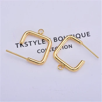 New shape earrings with hanging accessories DIY plating gold anti-allergic non-fading earrings wholesale
New shape earrings with hanging accessories DIY plating gold anti-allergic non-fading earrings wholesale