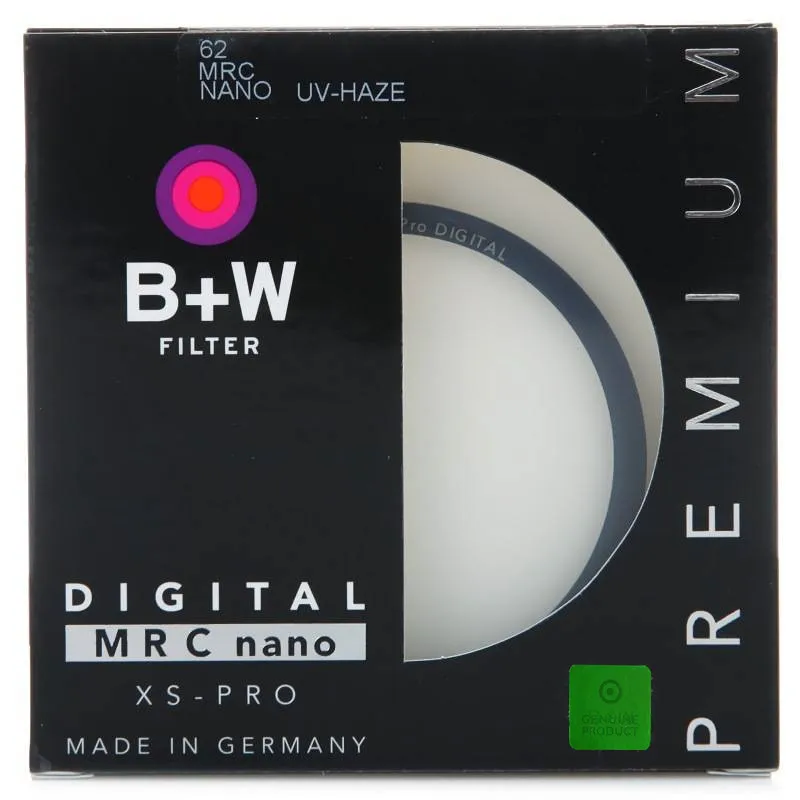 Ультрафиолетовый фильтр B + W 49 мм 52 55 58 62 67 72 77 82 мм|Фотофильтры для объективов| |