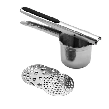 Stainless Steel Potato Ricer With Accessories Cooking Tools Lemon Squeezer Vegetable Masher Kitchen Gadget For Drop Shi
Stainless Steel Potato Ricer With Accessories Cooking Tools Lemon Squeezer Vegetable Masher Kitchen Gadget For Drop Shi