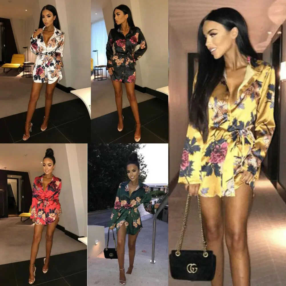2019 Women's Boho Floral Chiffon Summer Party Evening Beach Short Mini Dress Sundress
2019 Women's Boho Floral Chiffon Summer Party Evening Beach Short Mini Dress Sundress