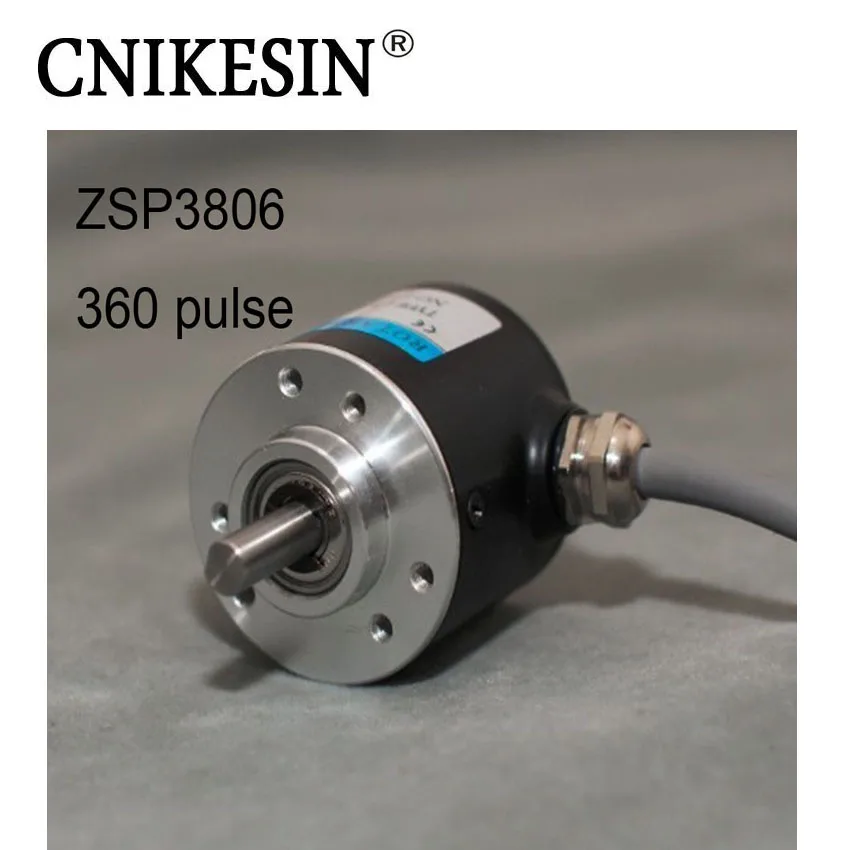 CNIKESIN 360 Pulse Incremental Photoelectric Rotary Encoder ZSP3806 360 Wire ABZ Three-phase 5-24V
CNIKESIN 360 Pulse Incremental Photoelectric Rotary Encoder ZSP3806 360 Wire ABZ Three-phase 5-24V