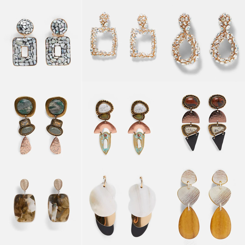 Girlgo Summer Trendy Za Square Crystal Drop Earrings For Women Luxury Maxi Rhinestone Statement Dangle Earrings Vacation Jewelry
Girlgo Summer Trendy Za Square Crystal Drop Earrings For Women Luxury Maxi Rhinestone Statement Dangle Earrings Vacation Jewelry
