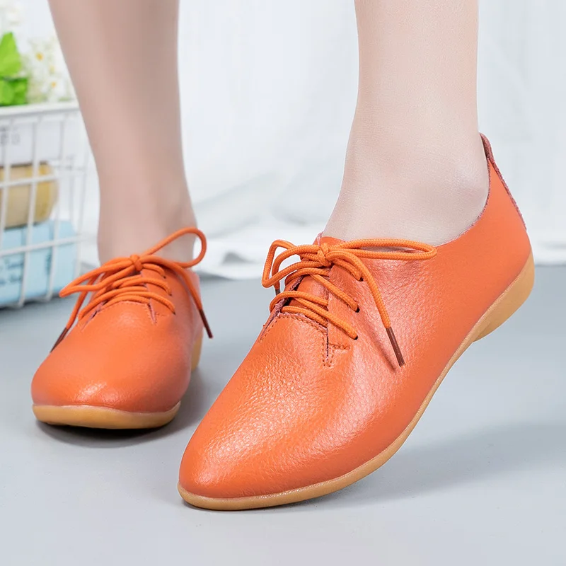 Women shoes flat leather Ladies shoes flats loafers Solid Moccasins Soft Pointed Toe Female shoes Square heel big size 35-44
Women shoes flat leather Ladies shoes flats loafers Solid Moccasins Soft Pointed Toe Female shoes Square heel big size 35-44