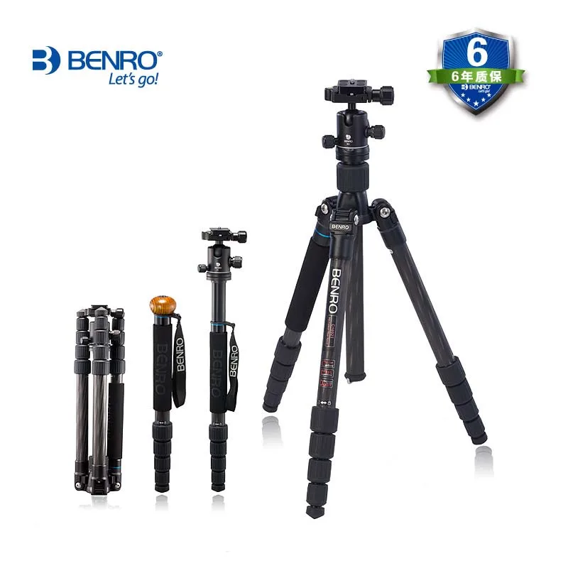 Tripod Benro monopod C1692TB0 carbon fiber tripod head professional SLR camera portable genuine
Tripod Benro monopod C1692TB0 carbon fiber tripod head professional SLR camera portable genuine