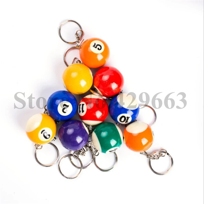16 pieces/Lot Wholesales Pool Billiard Keychain Snooker Ball Key Chain Mini Billiards Keyring
16 pieces/Lot Wholesales Pool Billiard Keychain Snooker Ball Key Chain Mini Billiards Keyring
