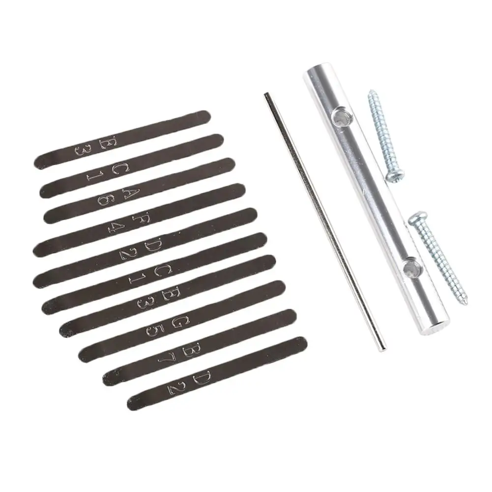 10-Key Kalimba DIY Steel Keys Bridge Thumb Piano Music Replacement Parts Accessories 3
10-Key Kalimba DIY Steel Keys Bridge Thumb Piano Music Replacement Parts Accessories 3