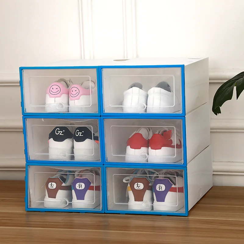 6pcs Foldable Plastic Shoe Boxes Universal Home Organizer Stackable Storage Drawer Transparent Home Holding Box shoe storage box
6pcs Foldable Plastic Shoe Boxes Universal Home Organizer Stackable Storage Drawer Transparent Home Holding Box shoe storage box