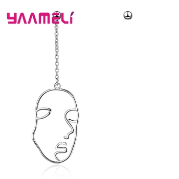 New Arrivals Unique Design Face Style Drop Earrings 925 Sterling Silver Women Face Profile Trendy Earrings Wholesale
New Arrivals Unique Design Face Style Drop Earrings 925 Sterling Silver Women Face Profile Trendy Earrings Wholesale