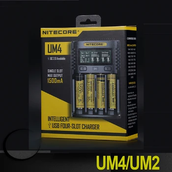 NITECORE UM4 UM2 USB QC Battery Charger Intelligent Circuitry Global Insurance li-ion AA AAA18650 14450 21700 Battery
NITECORE UM4 UM2 USB QC Battery Charger Intelligent Circuitry Global Insurance li-ion AA AAA18650 14450 21700 Battery