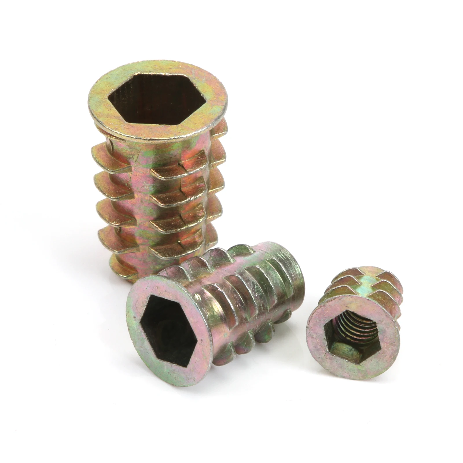 10Pcs M6 M8 M10 Wood Furniture Zinc Alloy Iron Inside And Outside Teeth Carbon Steel Hex Socket Drive Insert Nuts Threaded
10Pcs M6 M8 M10 Wood Furniture Zinc Alloy Iron Inside And Outside Teeth Carbon Steel Hex Socket Drive Insert Nuts Threaded