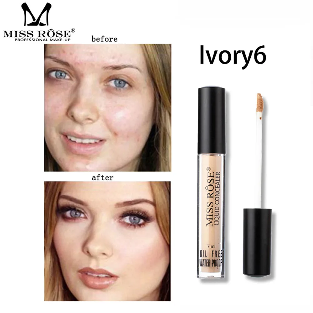 MISS ROSE Concealer 7ML Waterproof Lasting Contour Liquid Concealer Different Shades Complete Coverage Women Fashion May30
MISS ROSE Concealer 7ML Waterproof Lasting Contour Liquid Concealer Different Shades Complete Coverage Women Fashion May30