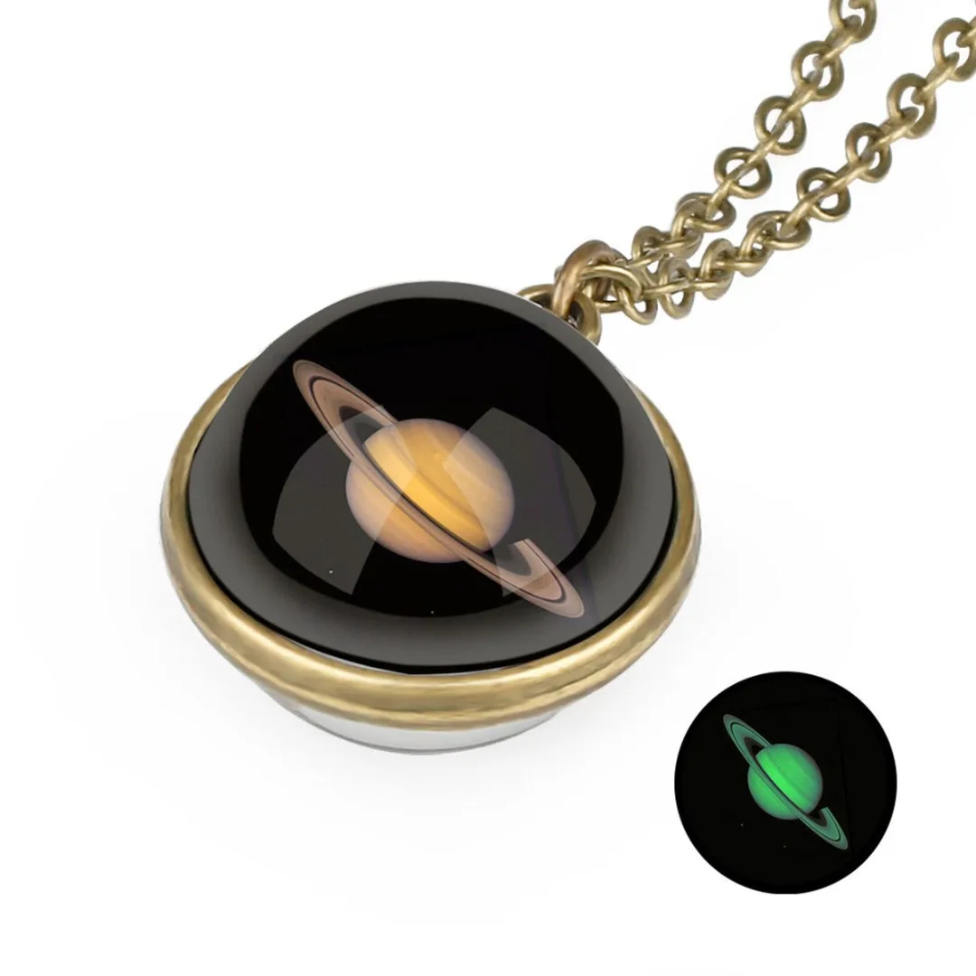 New Handmade Double Sided Glass Ball Planet Universe Starry Galaxy Pendant Necklace Women Fashion Jewelry Accessories
New Handmade Double Sided Glass Ball Planet Universe Starry Galaxy Pendant Necklace Women Fashion Jewelry Accessories