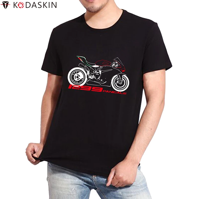 KODASKIN Motorcycle tshirt Tee Shirts Men Tops T-shirt for Ducati Motorbike Panigale 1299
KODASKIN Motorcycle tshirt Tee Shirts Men Tops T-shirt for Ducati Motorbike Panigale 1299
